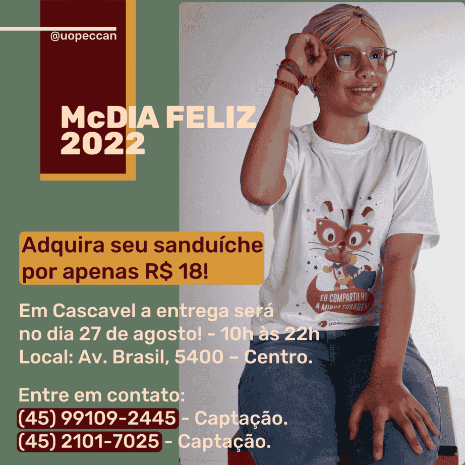 McDia Feliz 2023 em Cascavel - Uopeccan